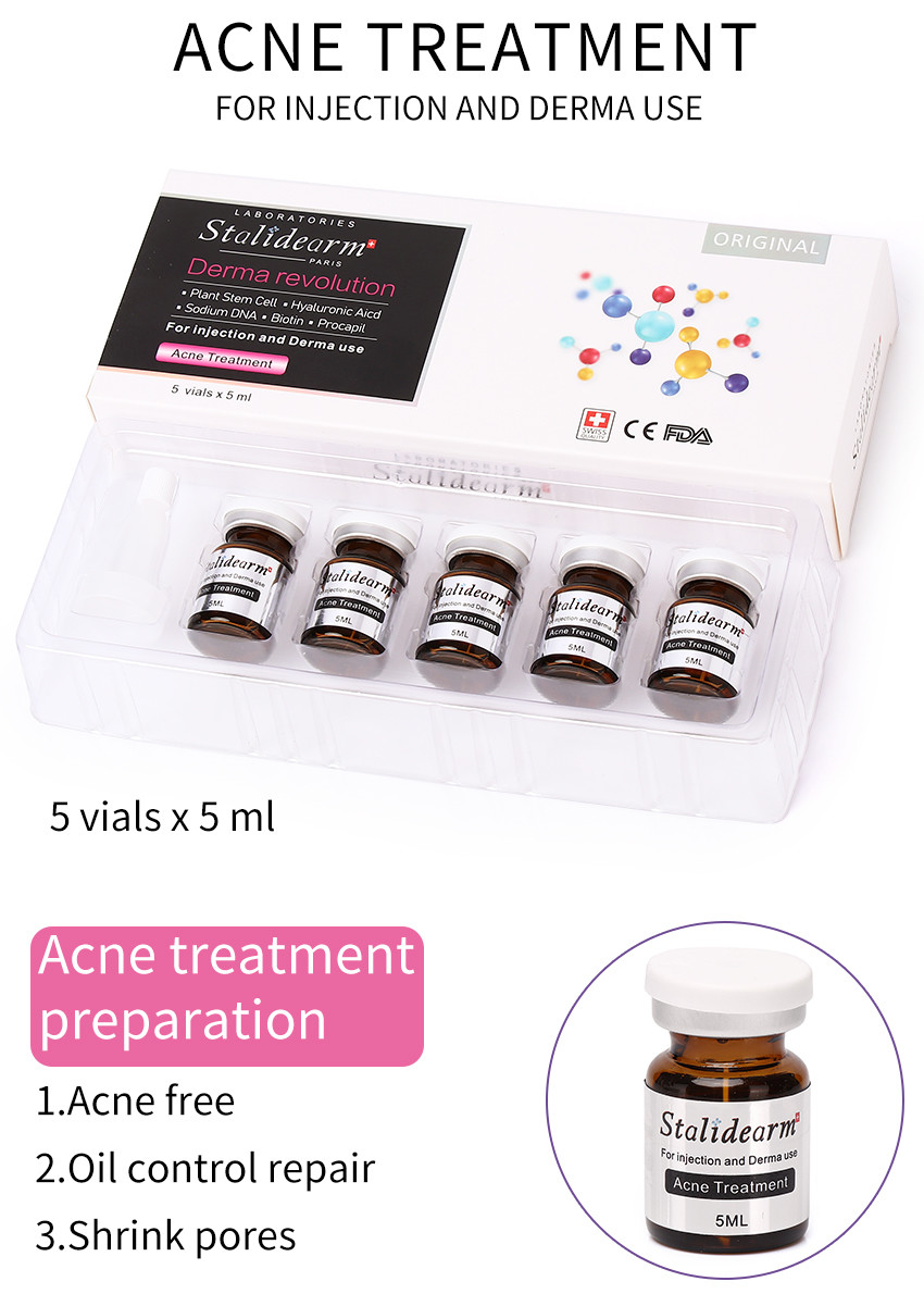 Acne Treatment Essence Serum Injection Use Meso Theraphy Safe Good Effect Serum Set 5pcs/Set