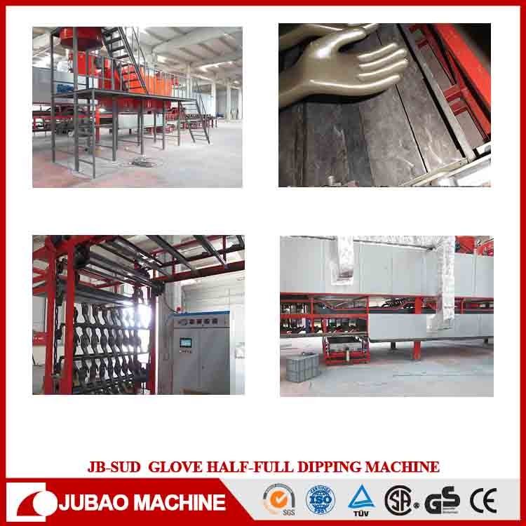 Latex nitrile pvc pu glove coating machine