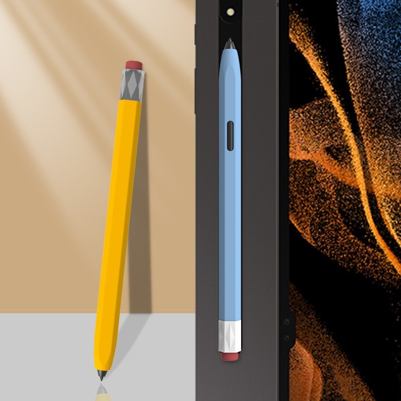 16*1cm Platinum Silicone Protective Case for Apple Pencil 2nd Generation Silicone Case