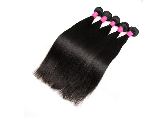 6A Grade Female Brazilian Human Hair Silky Straight Non Remy Hair