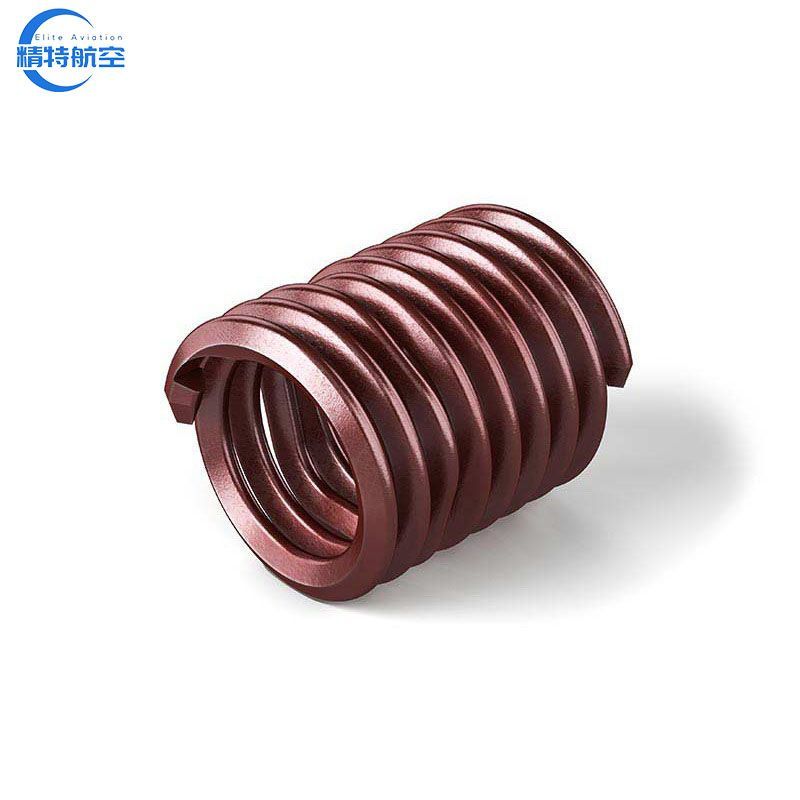 Red 304 Stainless Steel Wire Thread Insert Without Tail