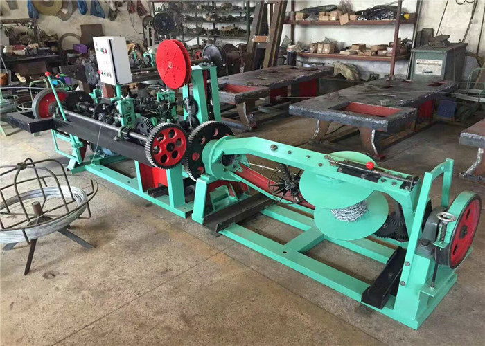 High Production Fully Automatic Barbed Wire Machine Operational Safety