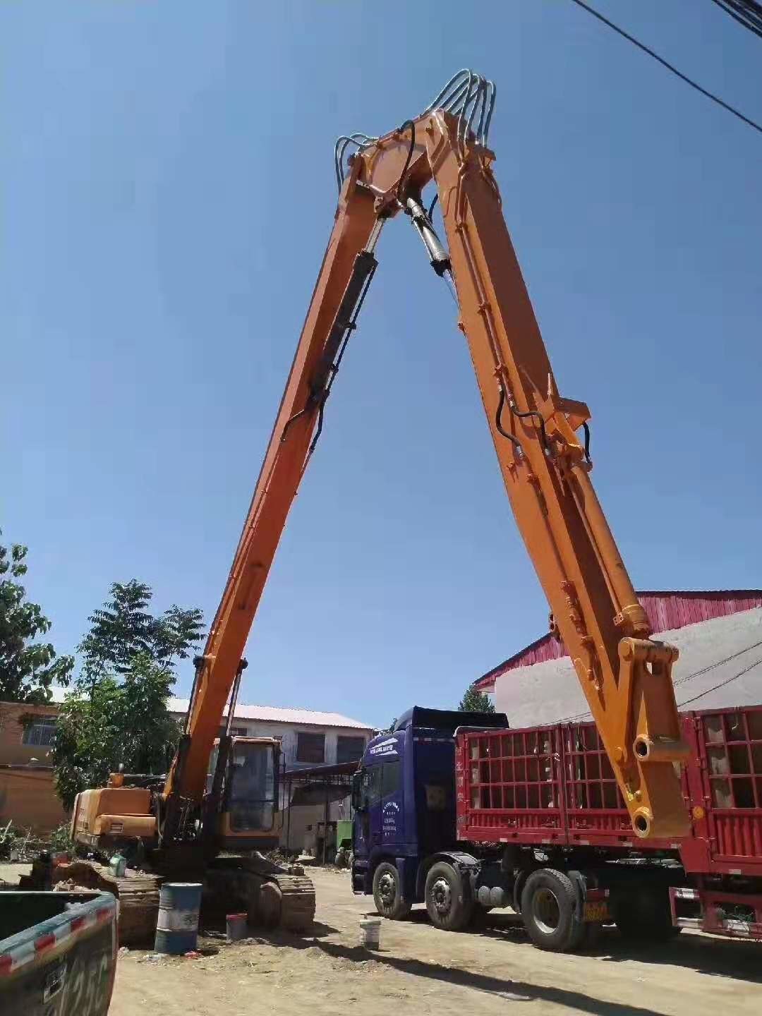 20-30 Ton Excavator Long Reach Boom And Arm PC365 For Hitachi