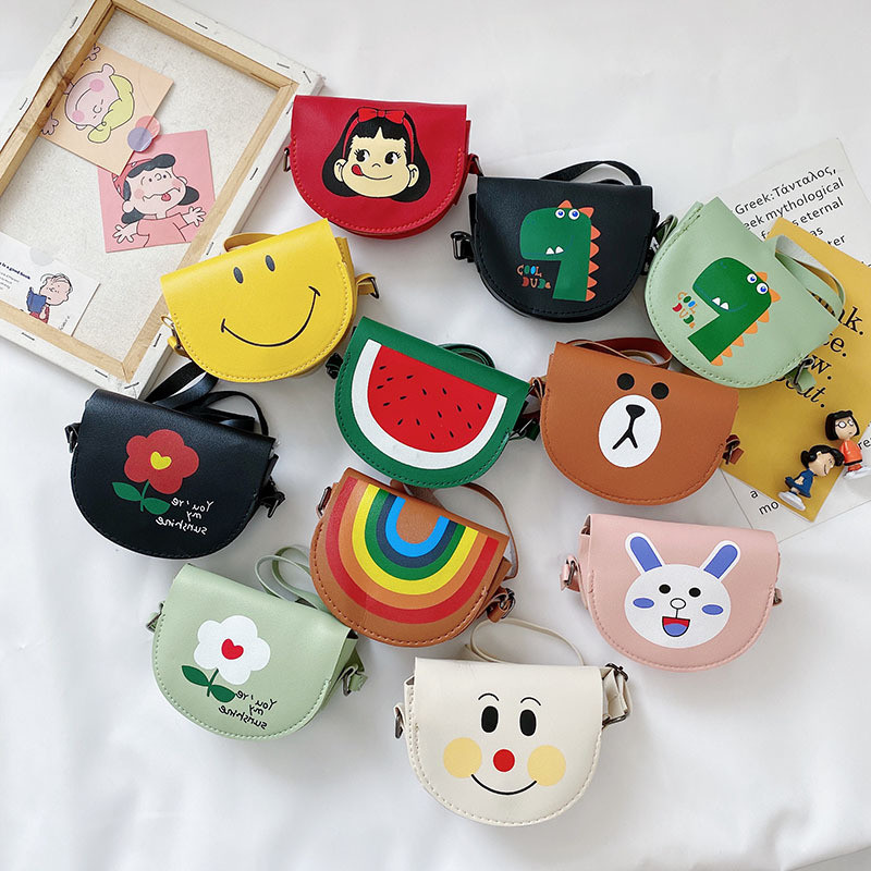 2024 FASHION NEW GIRL BABY FASHION SHOULDER CROSSBODY BAG CARTOON BAG CHANGE PRINCESS SMALL BAG