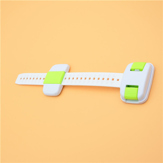 Adjustable Strap Length Baby Safety Cabinet Locks , Child Safety Drawer Locks