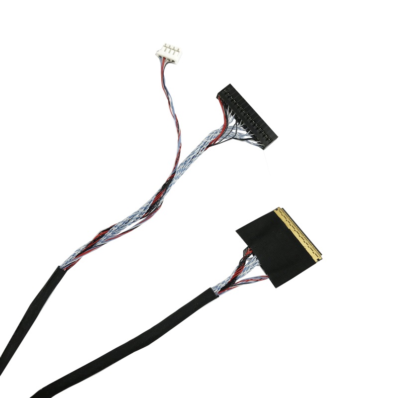 Tinned Copper Customized Electronic Fan 2.54 Audio Wire Harness Cable