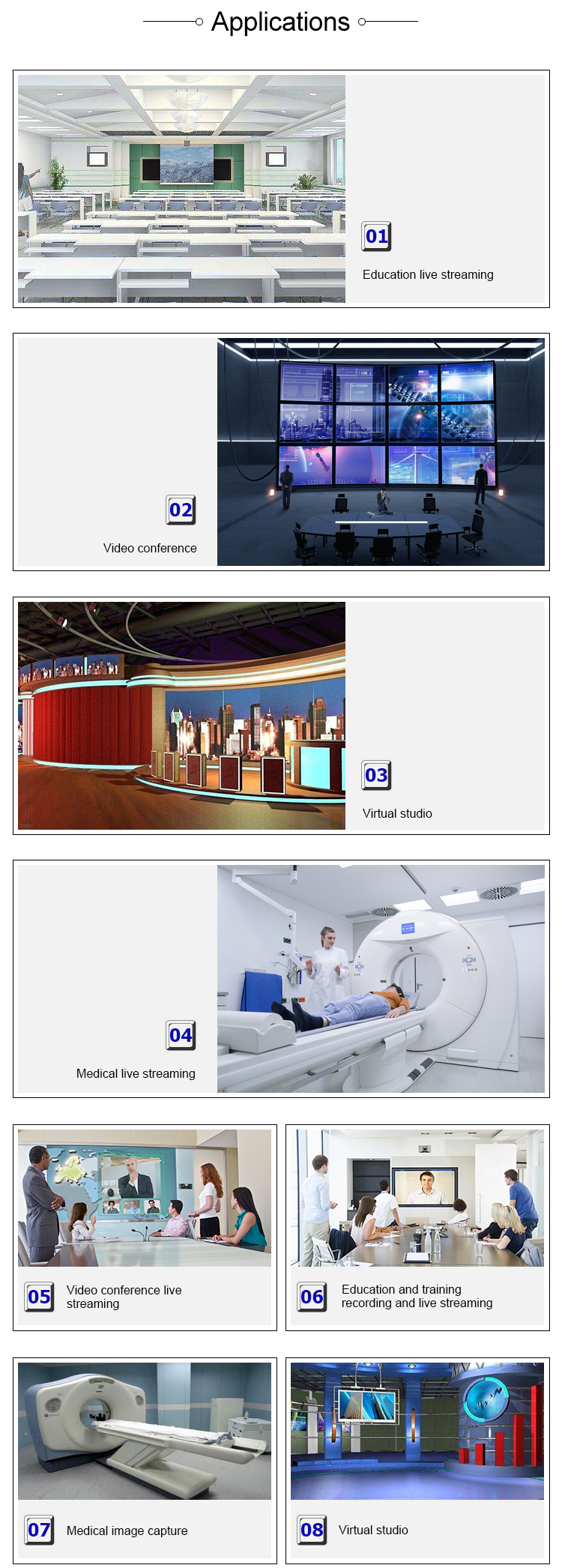 80cm Cable Free Driver AV To USB Video Capture Device For Live Streaming