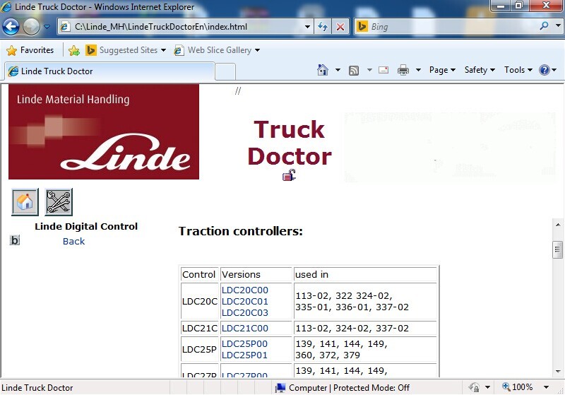 Durable Forklift Diagnostic Software Linde Pathfinder V3.6.2.11 Contains Wiring Diagrams