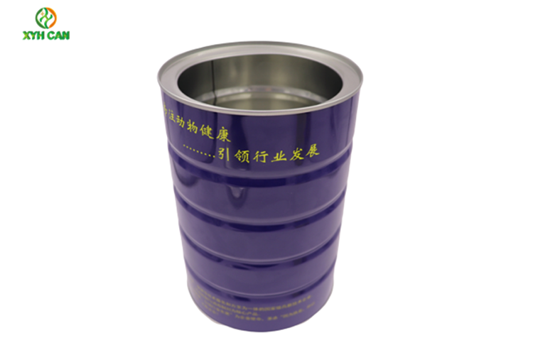 Nutrition Powder Printed Metal Tin Can 300-500g Capacity Oem Service