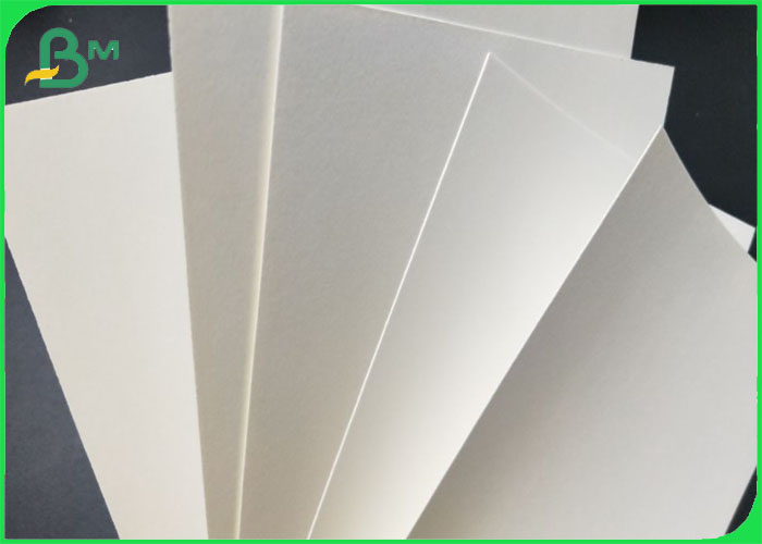 Cup Mat Material Water Absorbing Paper White 0.4mm 0.5mm 0.6mm Wood Pulp