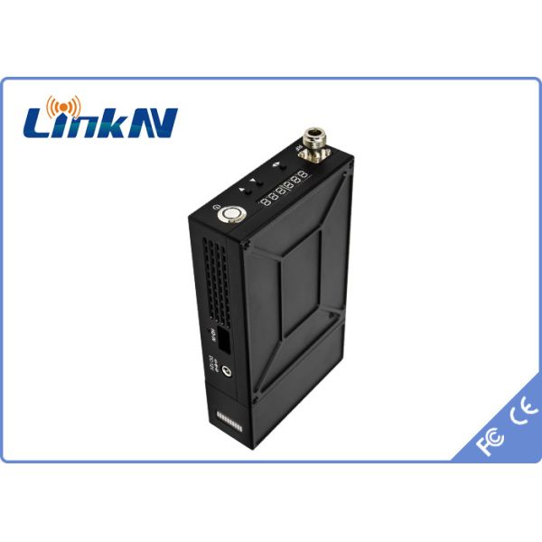 Long Range Manpack Video Transmitter COFDM HDMI & CVBS High Safety AES256 Encryption Battery Powered