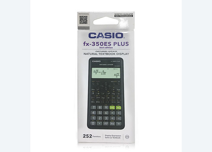 For Casio FX-350ES PLUS Multifunctional Science Function Text-free Student Exam Calculator