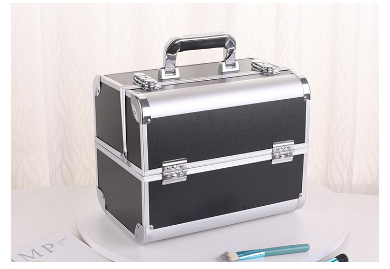 shockproof Multi Compartment Cosmetic Make Up Case