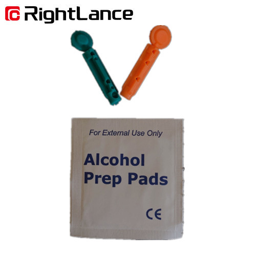 6cm 3cm Single Use Alcohol Prep Pads 70 Isopropyl Alcohol For Sterilization