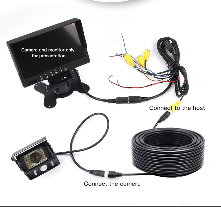 Stretchable 4PIN Black 3 To 3 Aviation Spring Extension Cable Car Camera Accessories FCC