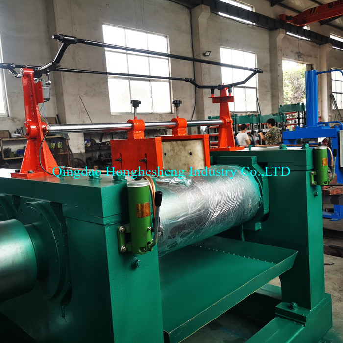 Nylon Bush Rubber Open Mixing Mill Inner Water Cooling 55KW
