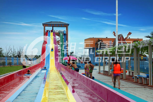 Fiberglass Waterslide for Adult Water Sport Holiday Water Resort / customized