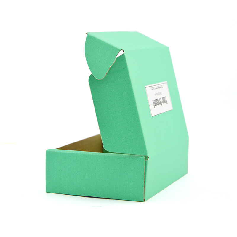 Fancy Corrugated Cardboard Shipping Boxes Varnishing Printing