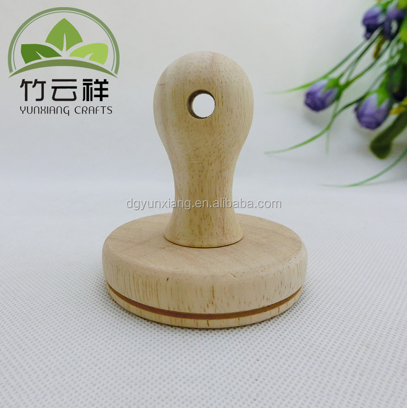 70mm Untreated Antique Wooden Stamps Handle Wooden Stamps