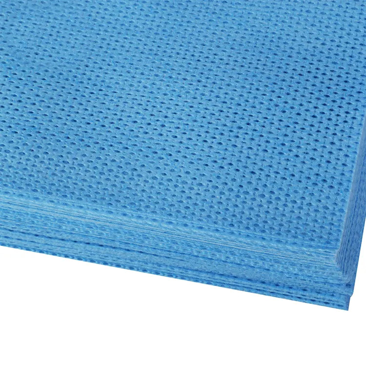 73gsm Blue Food Service Wipers Towels Multipurpose Eco Friendly
