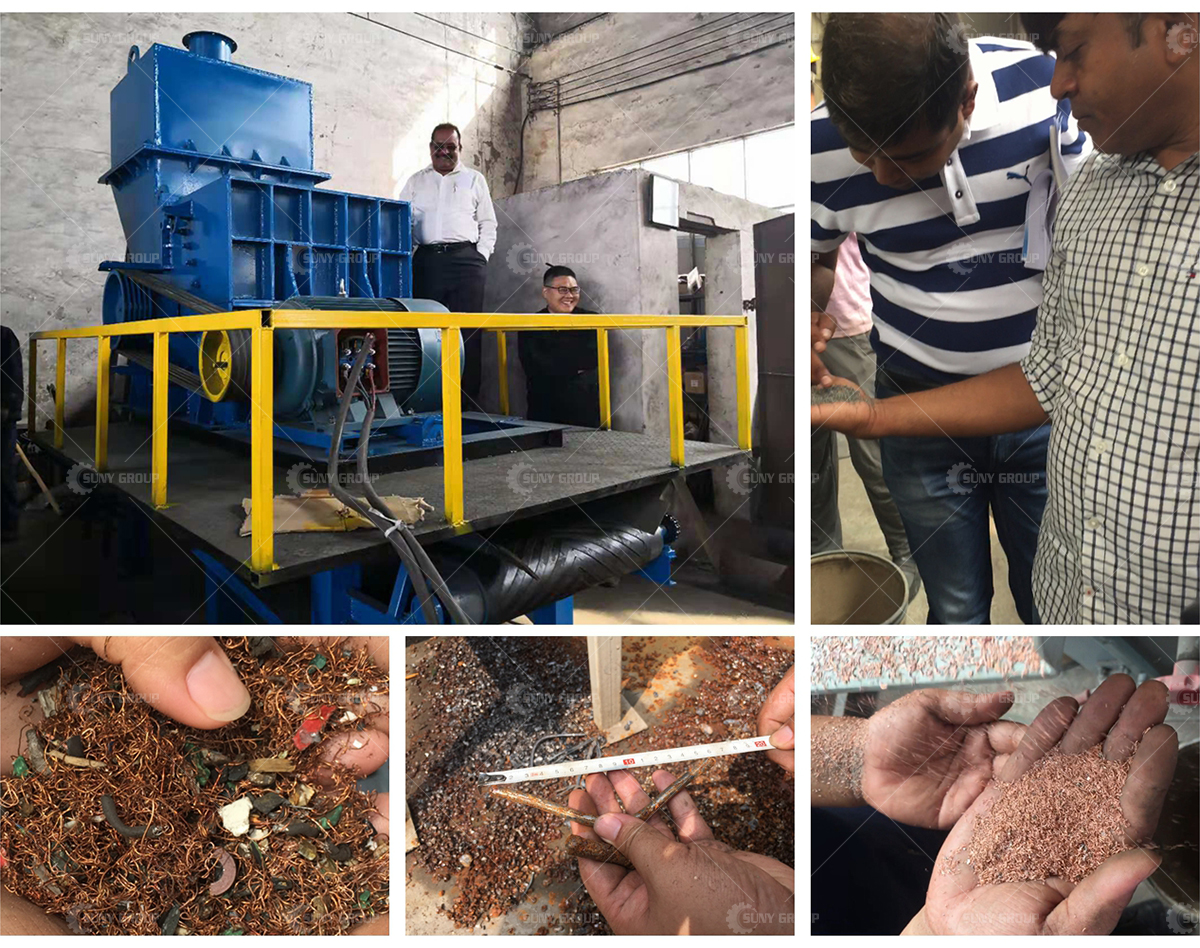 Scrap Electric Motor Stator Recycling Dismantling Machine with Gear Core Components