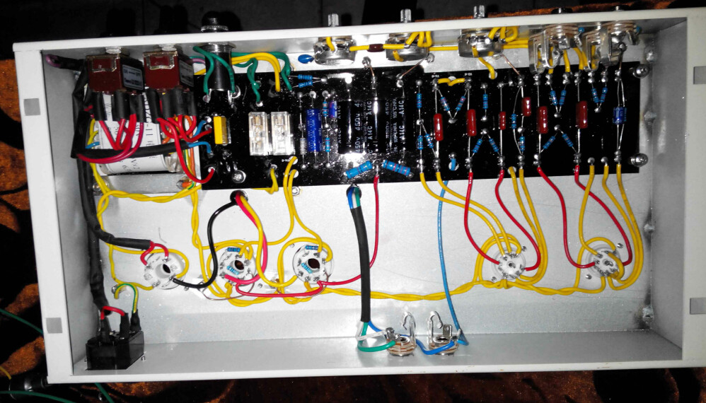 20W 5E3 Handwired Handmade Tweed Guitar Amplifier Head, 20W Musical Instruments