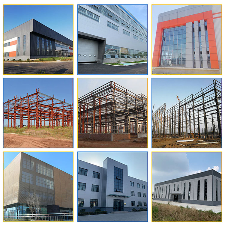 High Strength Prefabricated Steel Structures , Prefab Metal Warehouse Building