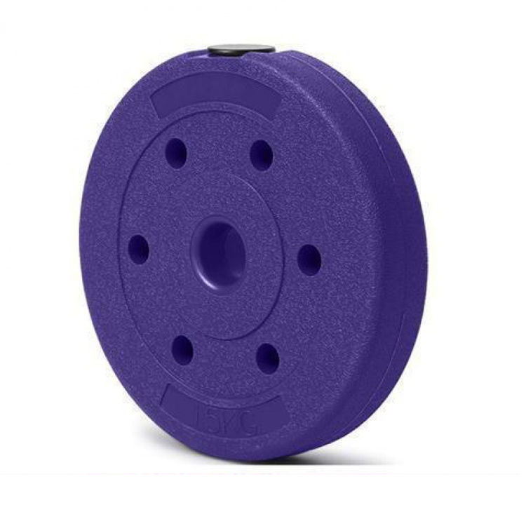 ABS Barbell Weight Lifting Cement Weight Plate Colorful