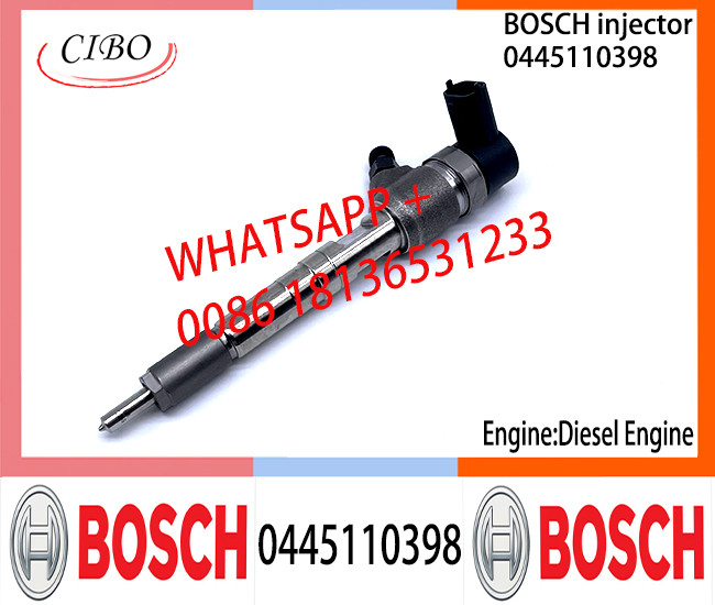 BOSCH injetor 0445110398 Common fuel Injector 0445110398 0986435247 15710-68L00 for Suzuki 1.3DDis Engine