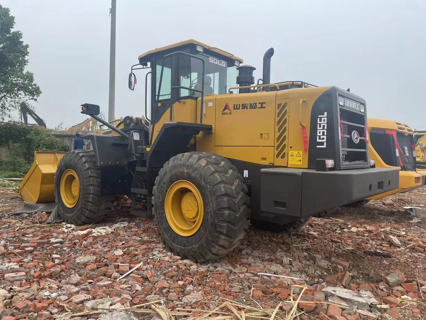 5000KG Used Loaders 5 Ton Second Hand SDLG Loader