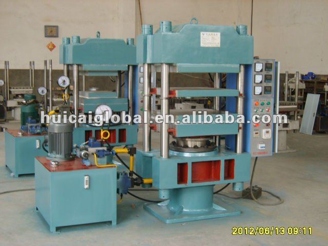 3.13 Plate Pressure Eva Rubber Slippers Making Machine by with 2.2KW Main Motor Power