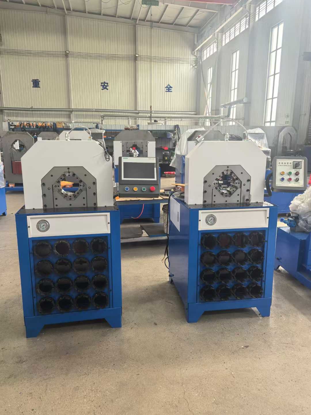 2 Inch PLC 5.5kw Hydraulic Hose Pressing Machine 4kw Hydraulic Fitting Press Big Elbow CBK-51B