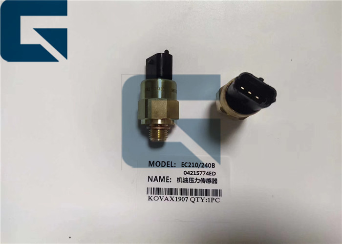 D12 Oil Pressure Sensor 1077574 For Volv-o EC380D EC480D Excavator Spare Part