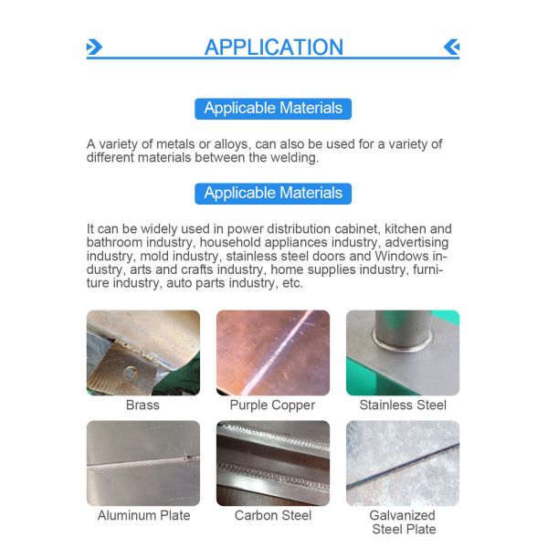 800w 1.2kw 1.5kw Portable Fiber Laser Welding Machine Small Hand Held For Metal Stainless Steel Bronze Aluminum