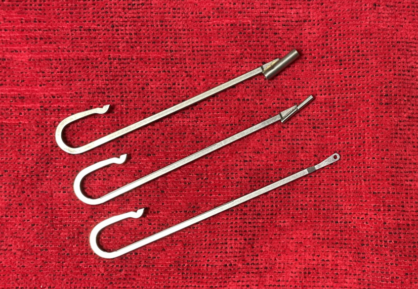 Steel Crochet Knitting Needle Hooks For Thread