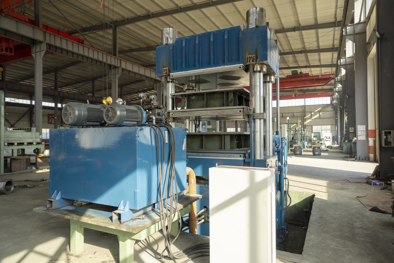10 MN Nominal Molding Power Solid Tyre Press Machine for Advanced Manufacturing Plant