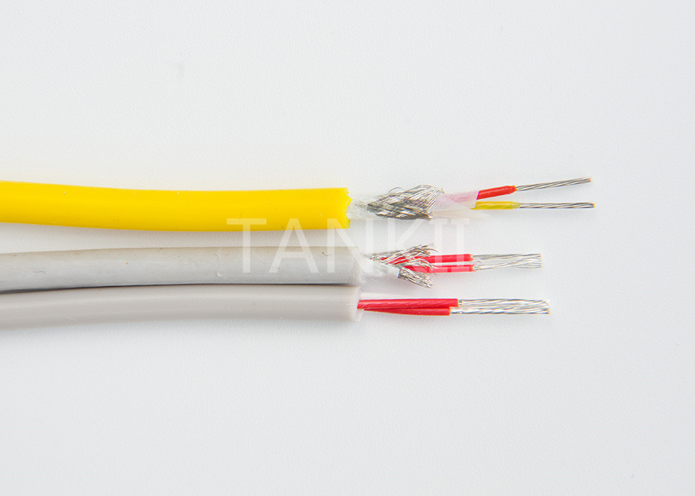 high temperature cable 260°C 600°C / Type K J T Thermocouple Extension Cable