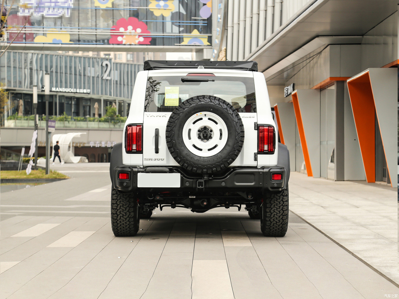 ODM Tank SUV Car Luxury Compact SUV HP L4 Iron Ride 02 White Fuel