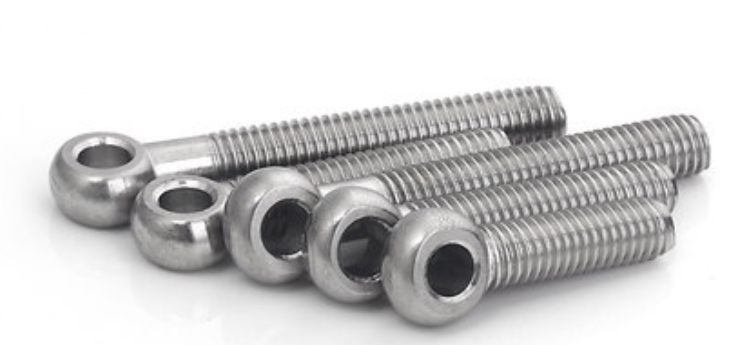 DIN 444 Stainless Steel Eye Bolt SS 304 Small Female Swing Eye Bolt With Eye Nut