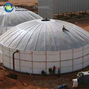 Buy cheap Center Enamel Provides Farm Biogas Tanks Solutions For Customer Around the World product