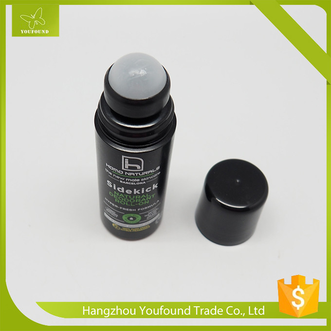 EMPTY PLASTIC DEODORANT BOTTLE