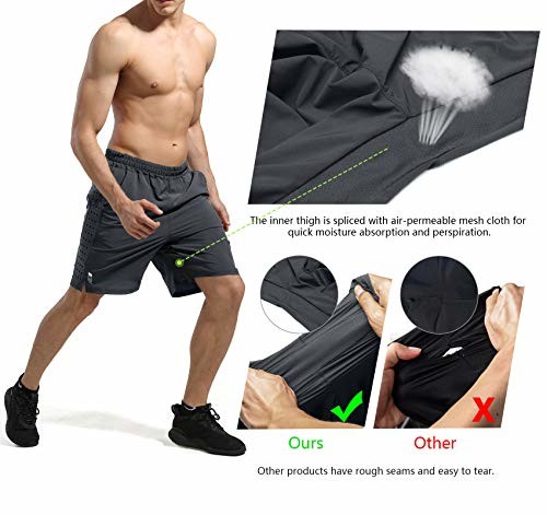 Comfortable S-4XL Boys Running Wear With Elastic Closure For Gym
