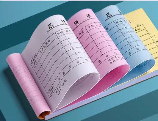 50gr 55gr 3 Part Printable Carbonless NCR Paper For Receipt 8.5 x 11inch 