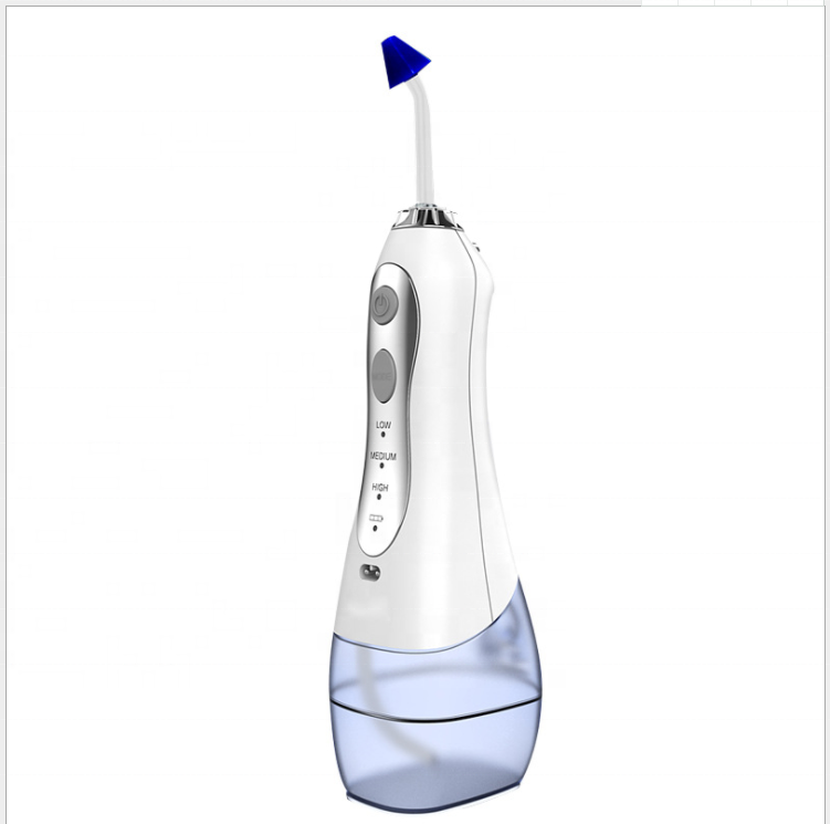 Dental Cleaner IPX7 Cordless Water Flosser 300ml Rechargeable Water Flosser Teeth Cleaner