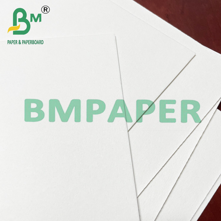 0.7mm 1.4mm Natural White Beer Mat Board Uncoated Water-absorbent For Coaster