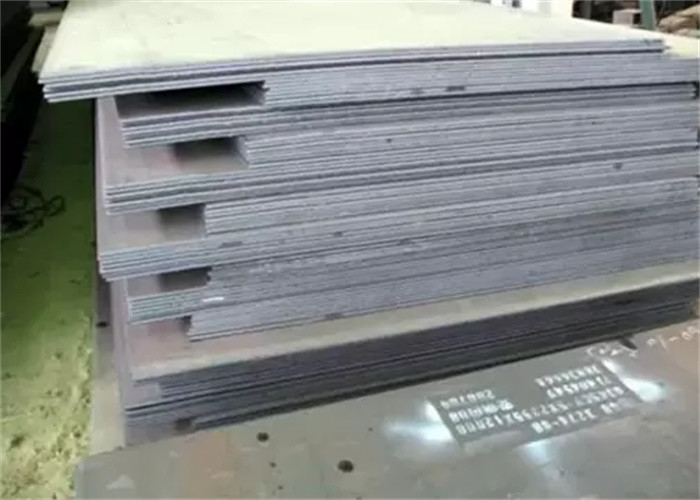 OEM MS Carbon Steel Plate Sheet With Black / Oiled Surface Treatment