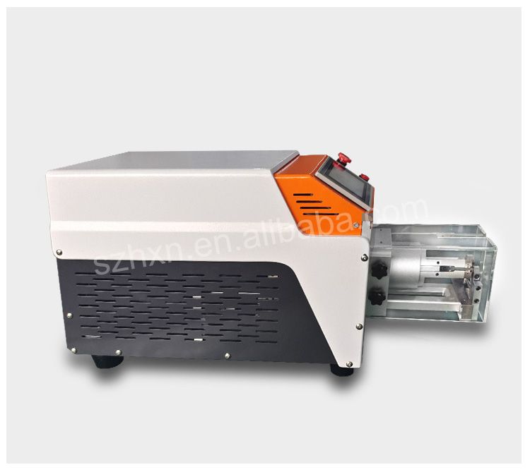1-9 Layer RG58 Micro Coaxial Cable Wire Stripping Machine for Semi-Automatic Operation