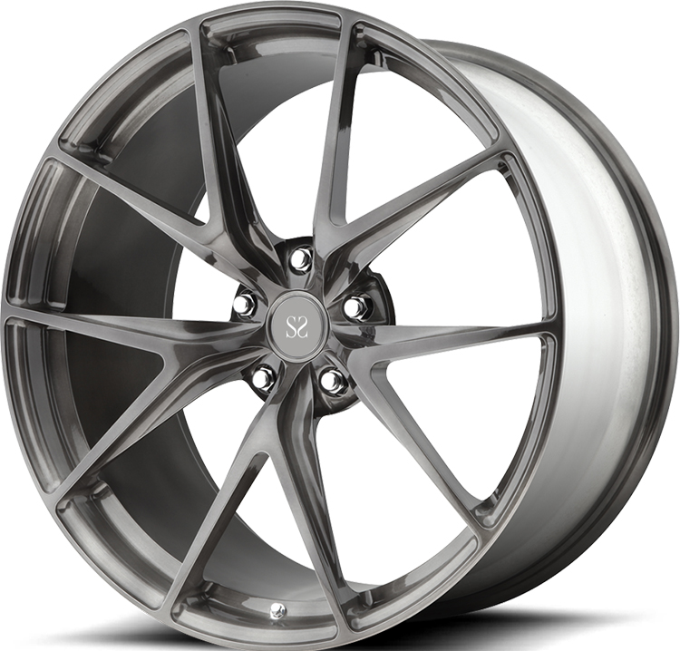 For BMW M2 5x120 Silver Machine Face 18 19 20 21 22 Inch 1-PC Forged Alloy Custom Wheels