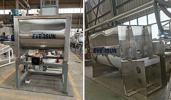 Propeller Blade Powder Particle Mucous Mixing Chemical Biological Food Breeding And Mixing Machine
