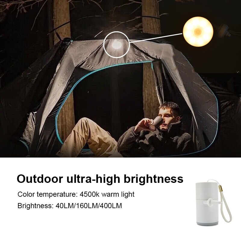 Other Structure ABS Outdoor Mini Inflatable Mat Air Pump with USB Charging and Lighting